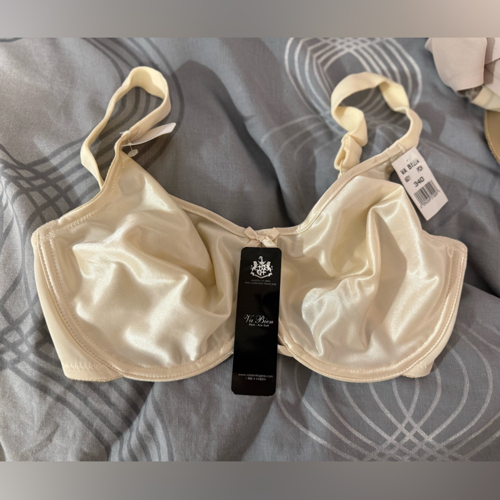 NWT Va Bien Women's 601 Vintage Fit Unlined Minimizer Underwire Bra